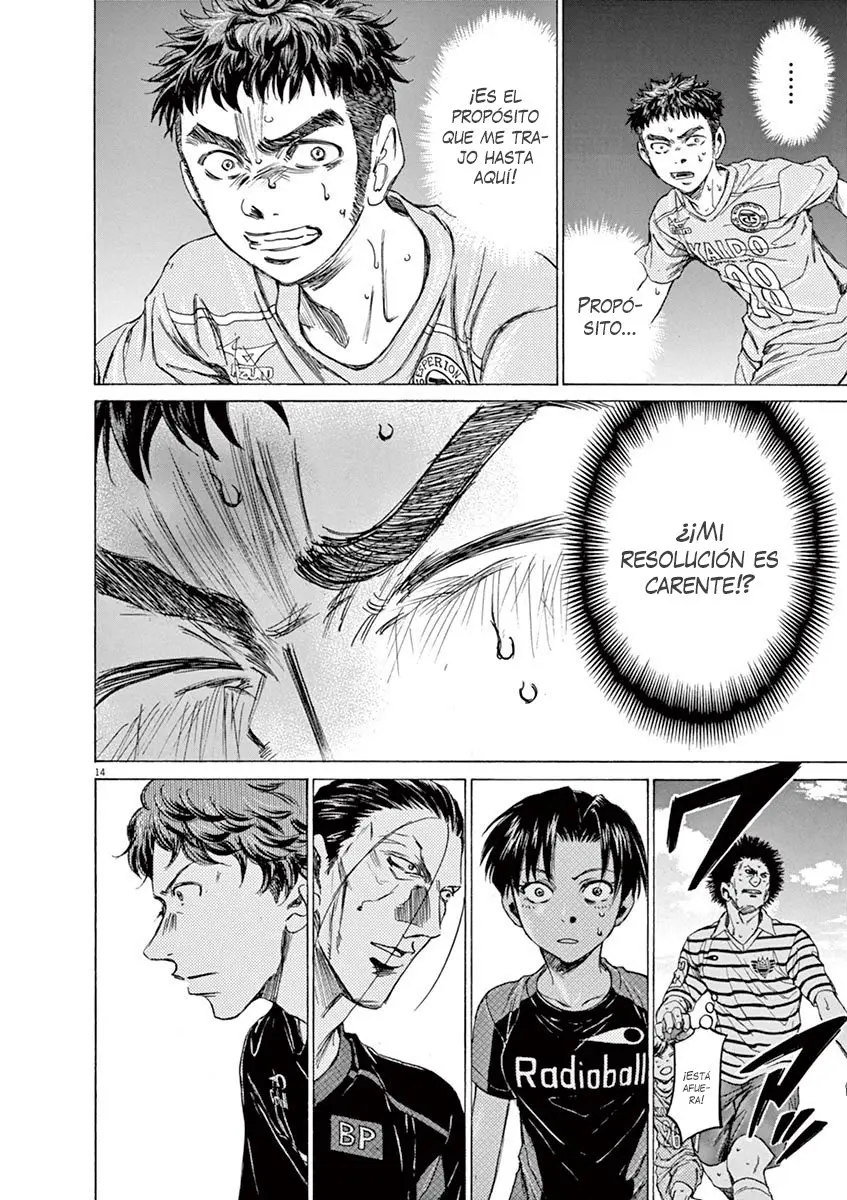 Ao ashi capítulo 100, página 16