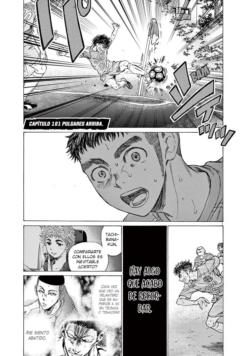 Ao ashi capítulo 101, página 2