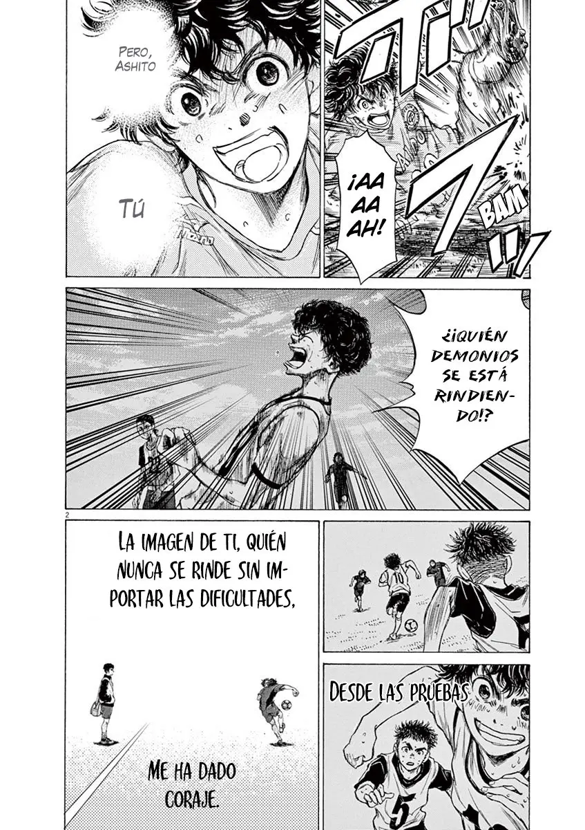 Ao ashi capítulo 101, página 3