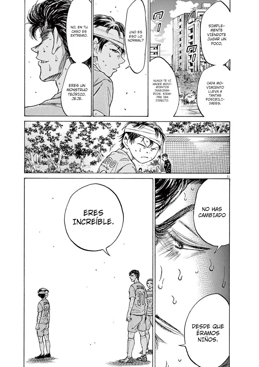 Ao ashi capítulo 109, página 12
