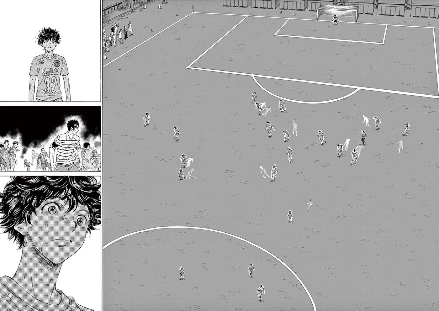 Ao ashi capítulo 110, página 16