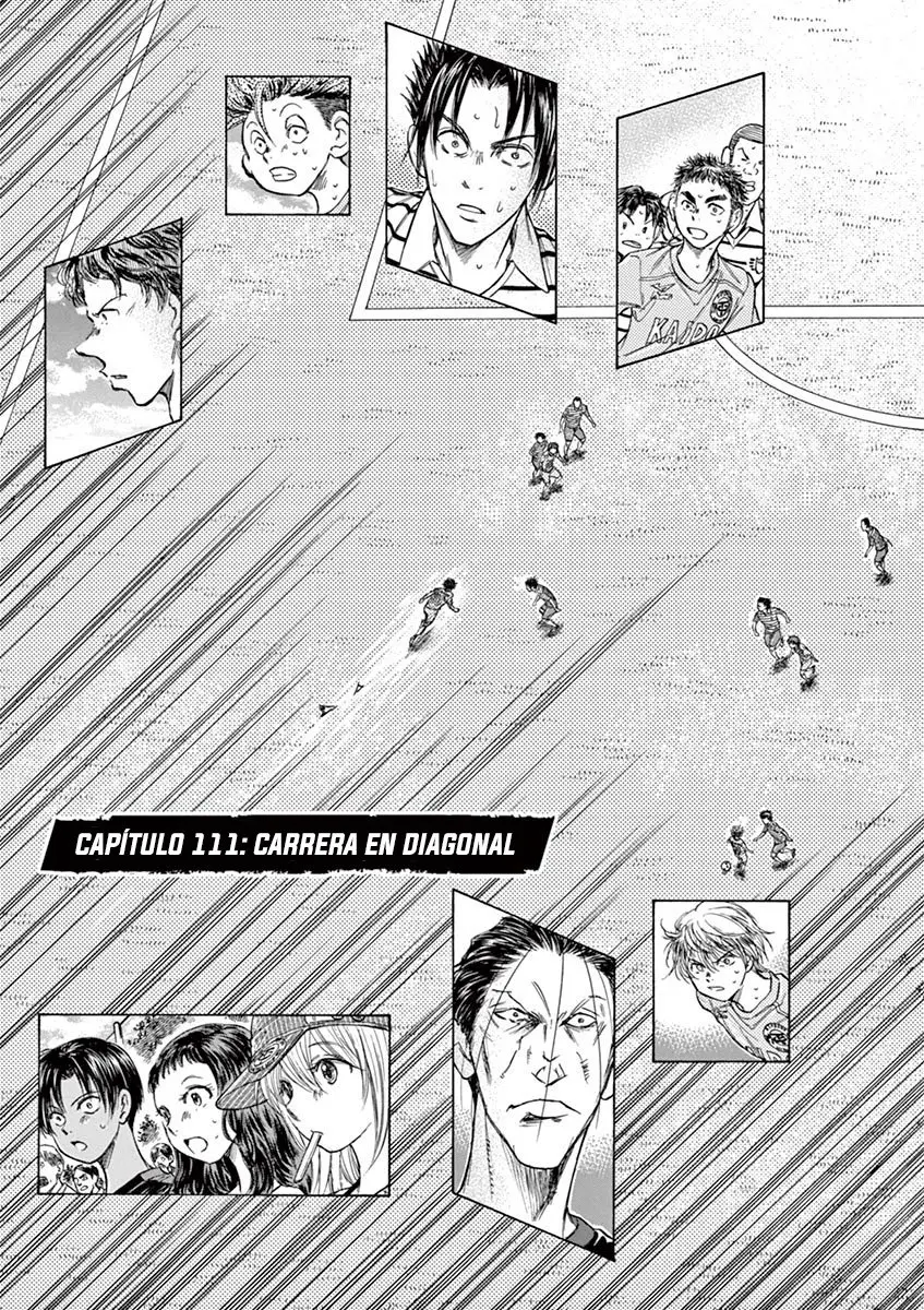 Ao ashi capítulo 111, página 4