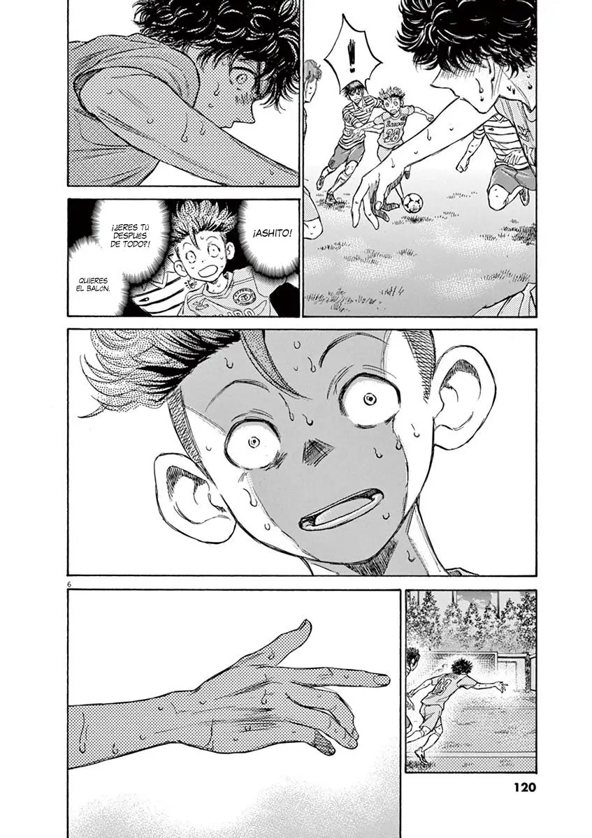 Ao ashi capítulo 111, página 7