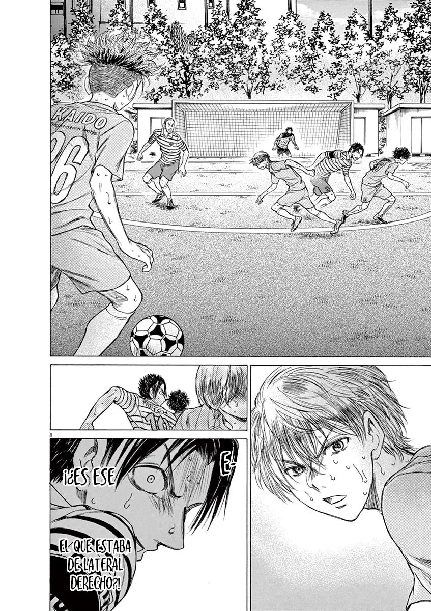 Ao ashi capítulo 111, página 9