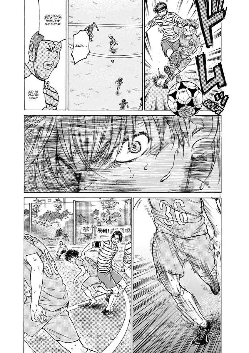 Ao ashi capítulo 111, página 10