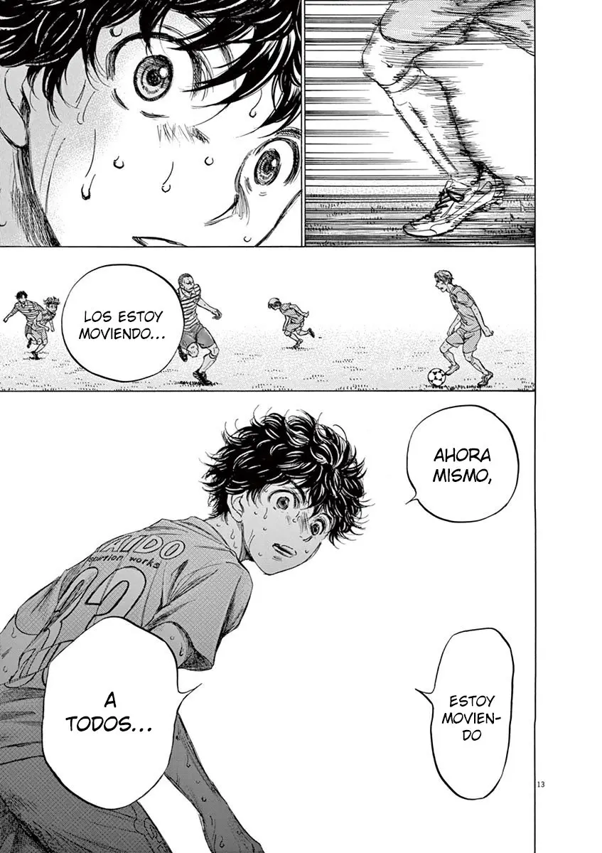 Ao ashi capítulo 112, página 13