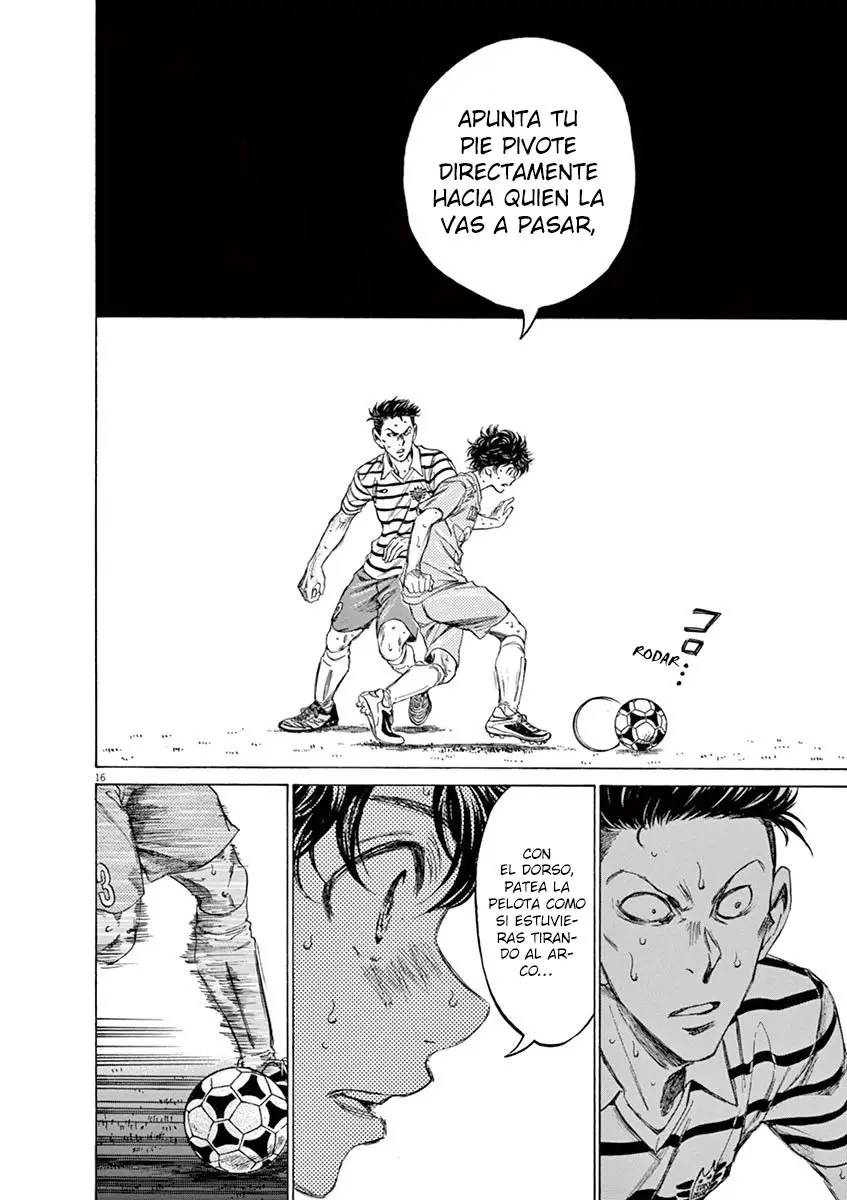 Ao ashi capítulo 112, página 16