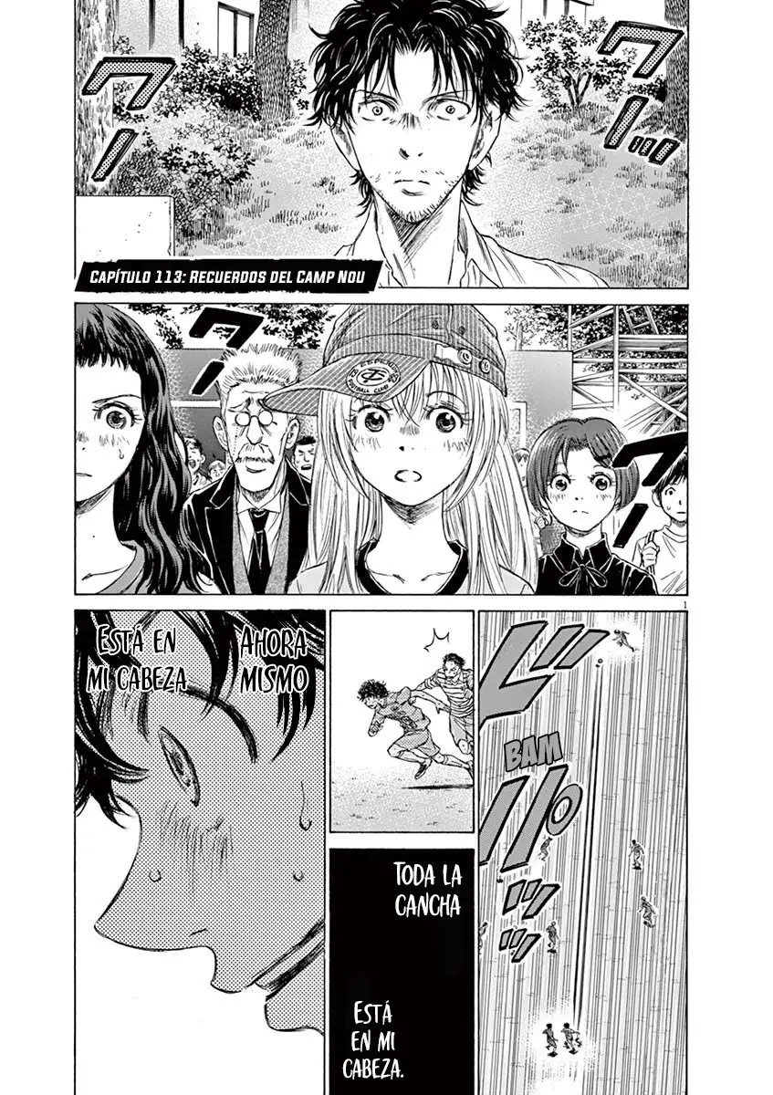 Ao ashi capítulo 113, página 2