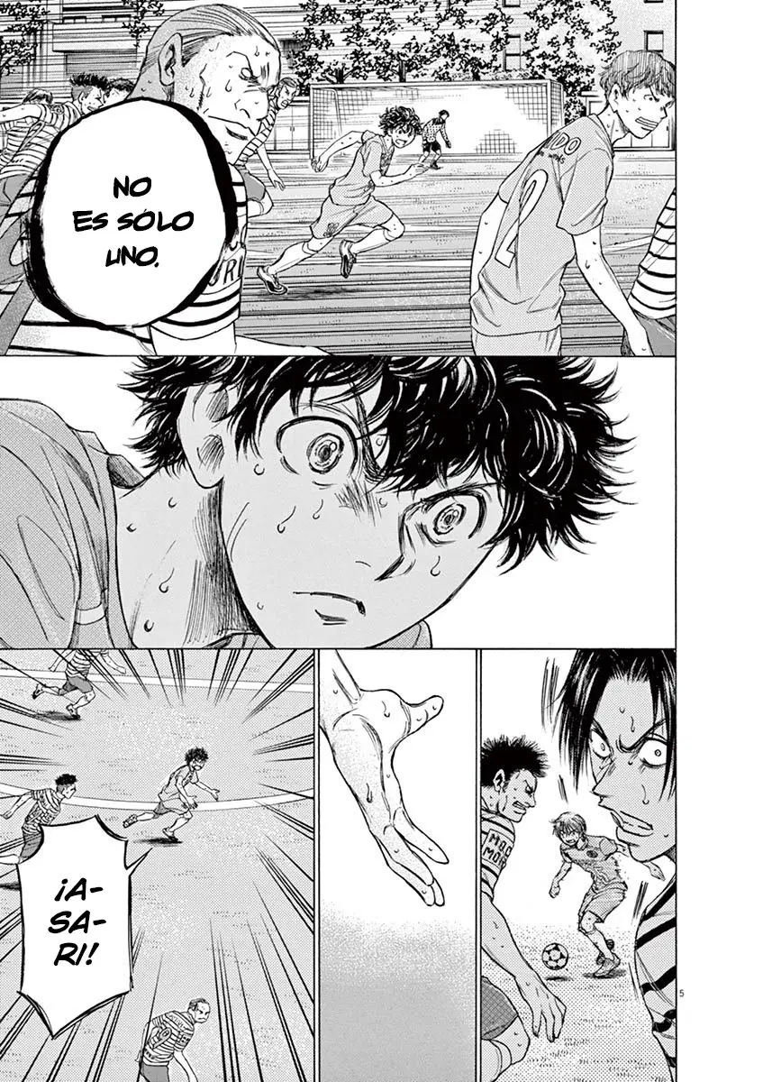 Ao ashi capítulo 113, página 6