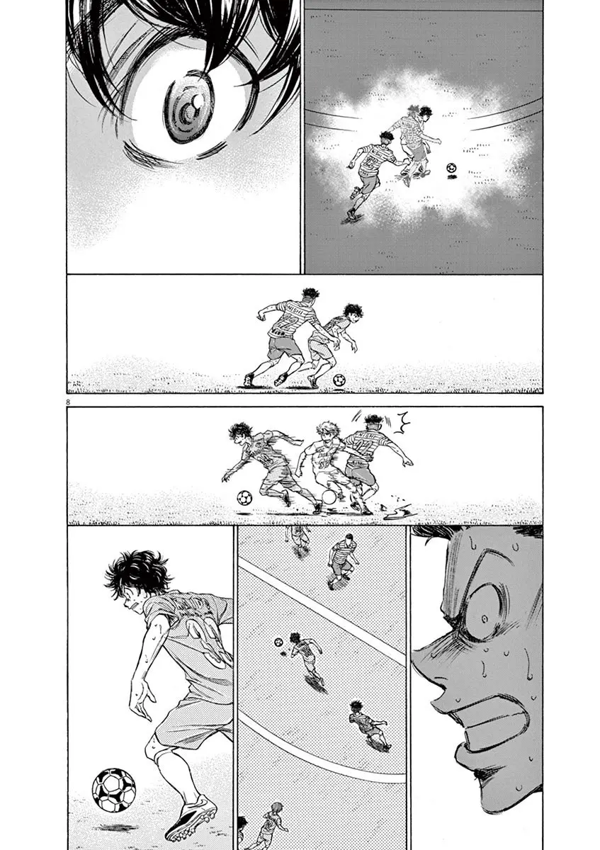 Ao ashi capítulo 113, página 9