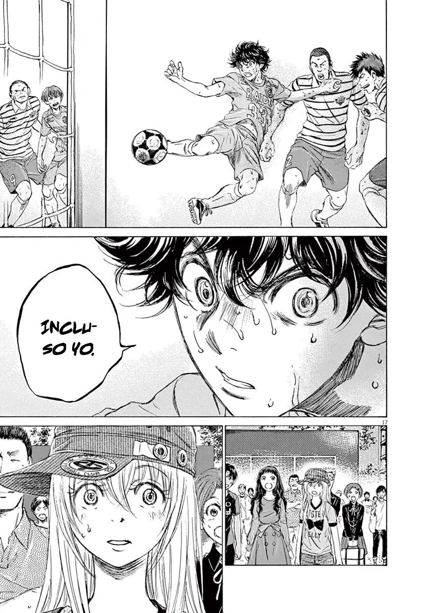 Ao ashi capítulo 113, página 18