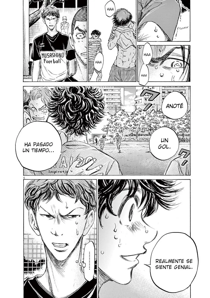 Ao ashi capítulo 114, página 6