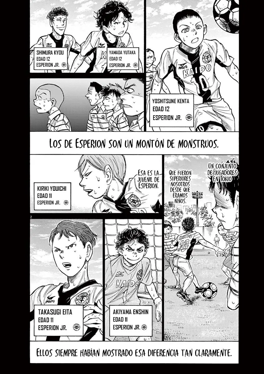 Ao ashi capítulo 115, página 3