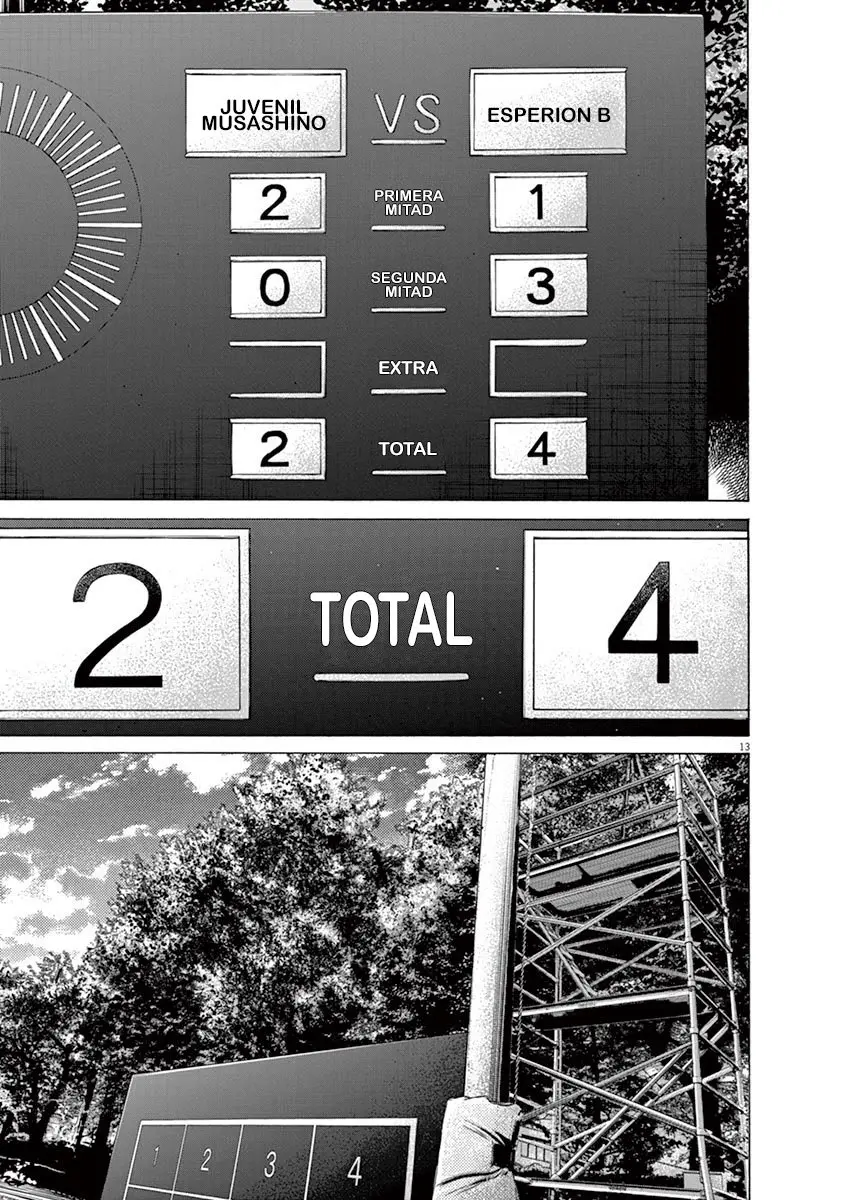 Ao ashi capítulo 115, página 14