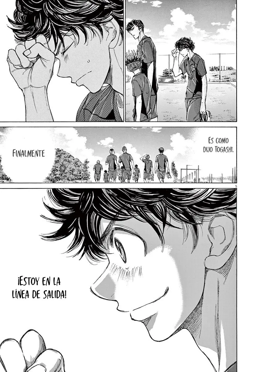 Ao ashi capítulo 119, página 6