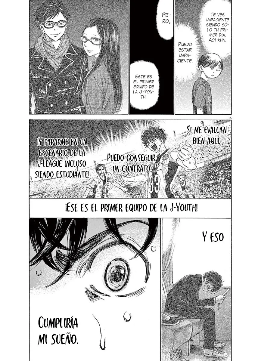 Ao ashi capítulo 119, página 15