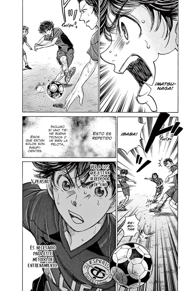 Ao ashi capítulo 120, página 4