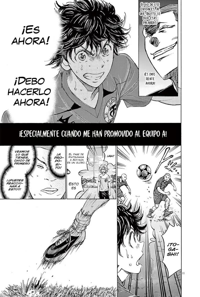 Ao ashi capítulo 120, página 12