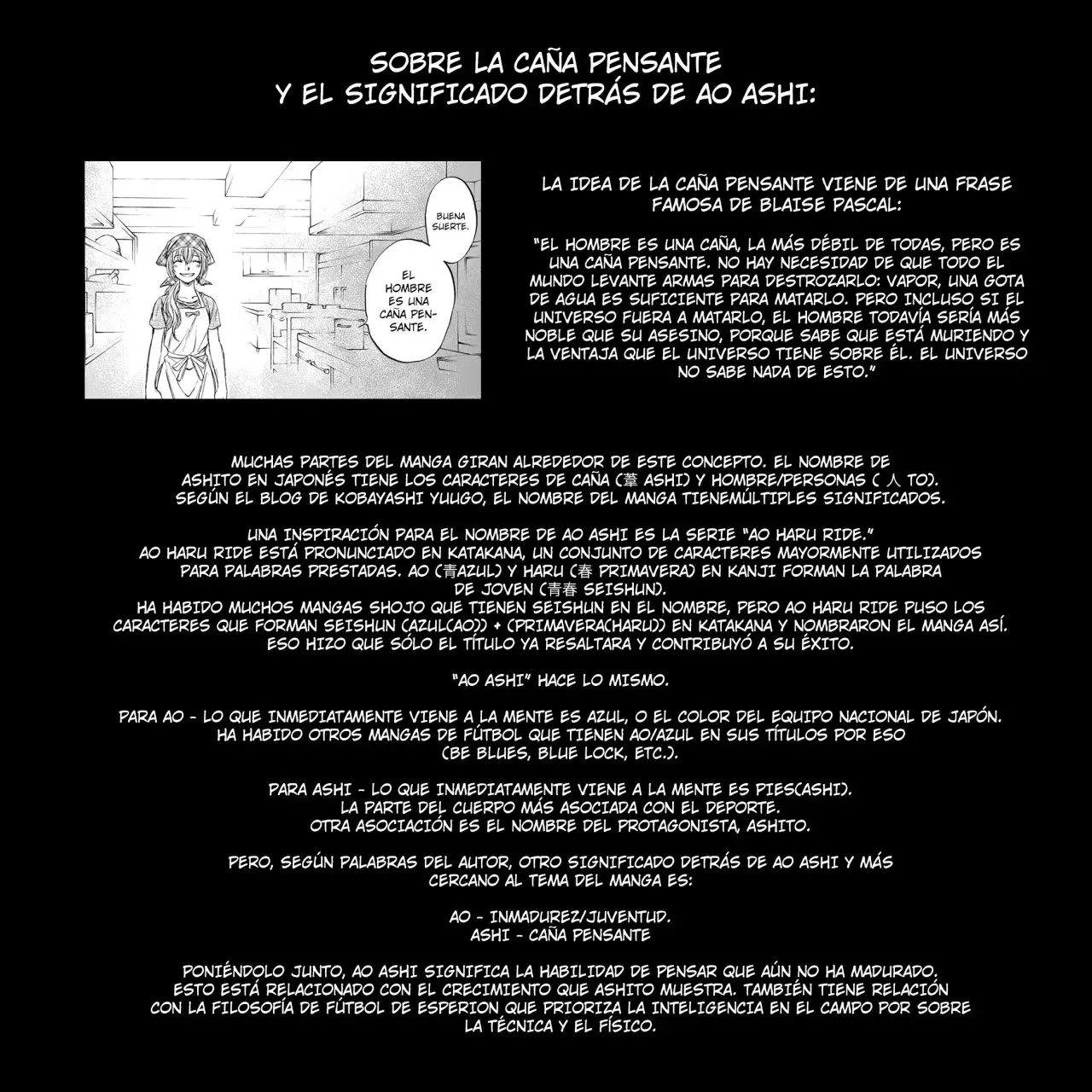 Ao ashi capítulo 125, página 22