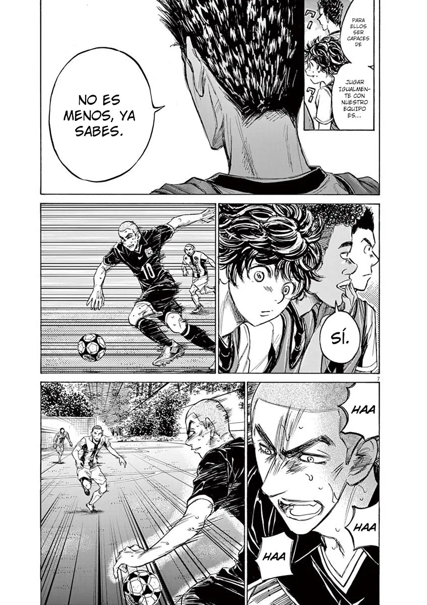 Ao ashi capítulo 127, página 8