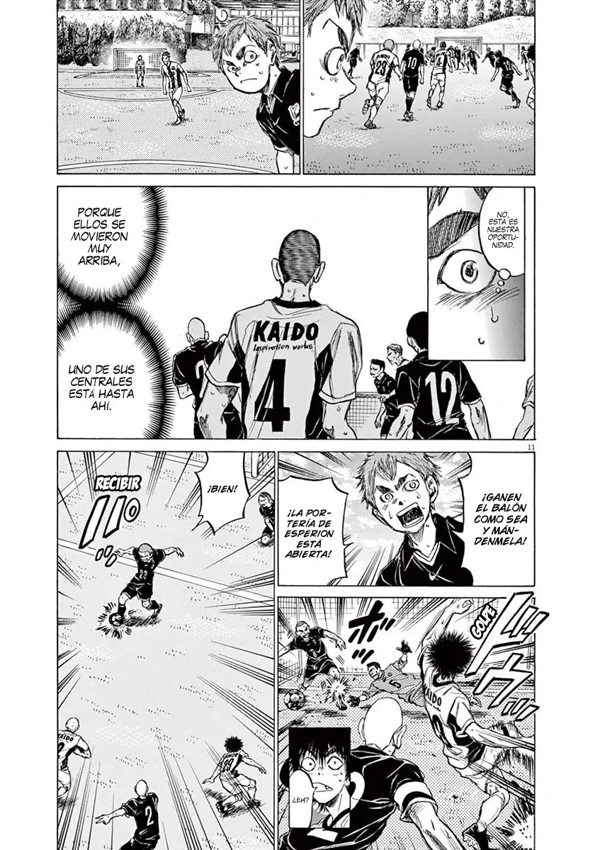 Ao ashi capítulo 127, página 12