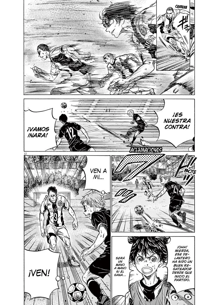 Ao ashi capítulo 127, página 13