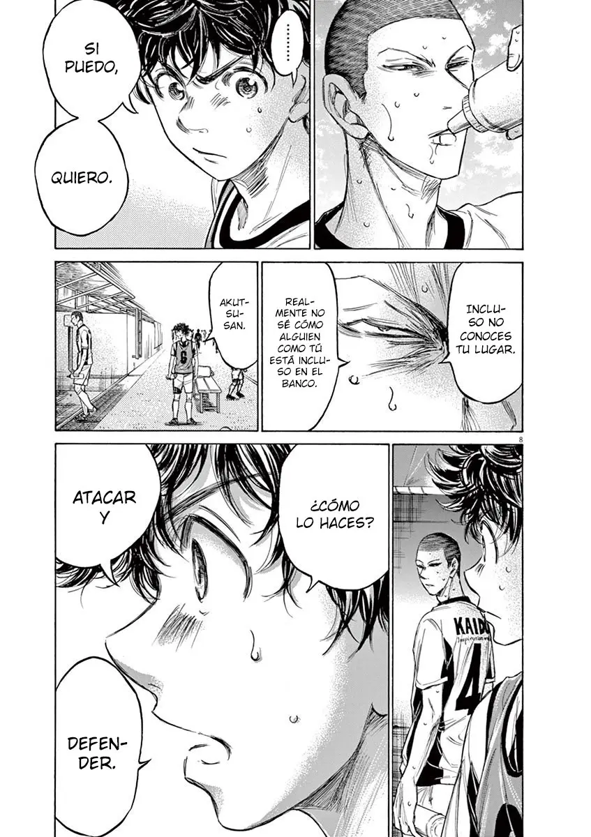 Ao ashi capítulo 128, página 10