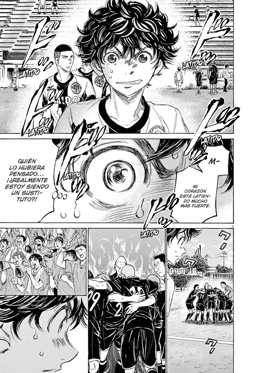 Ao ashi capítulo 129, página 4