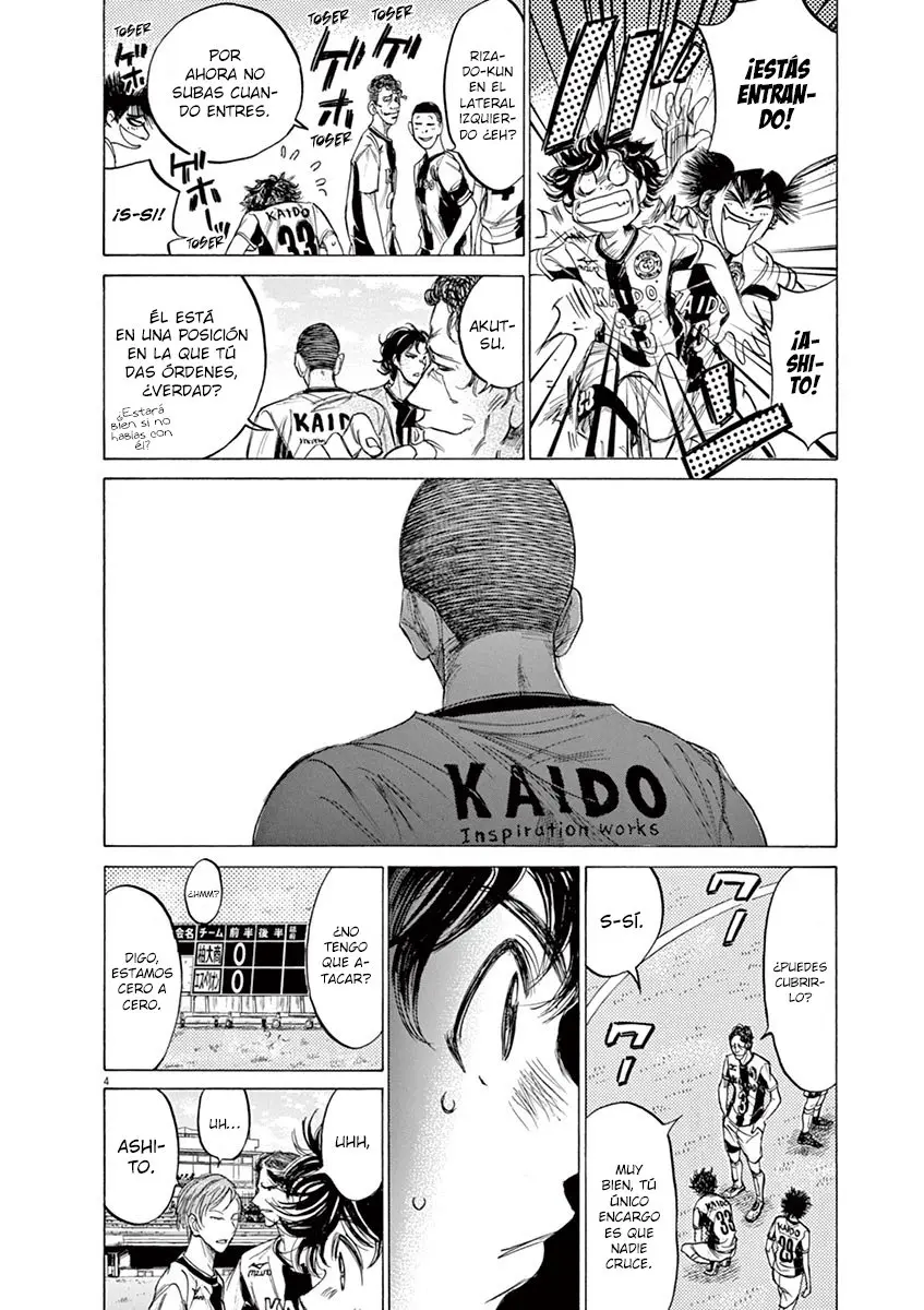 Ao ashi capítulo 129, página 5