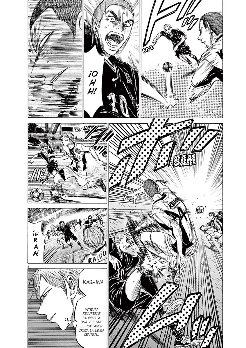 Ao ashi capítulo 129, página 9