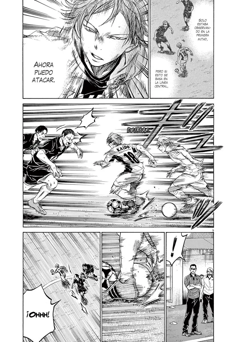 Ao ashi capítulo 129, página 10