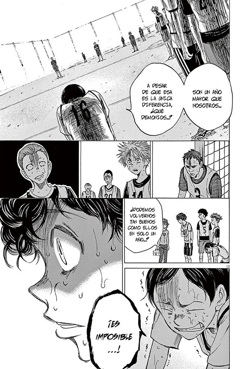 Ao ashi capítulo 13, página 13