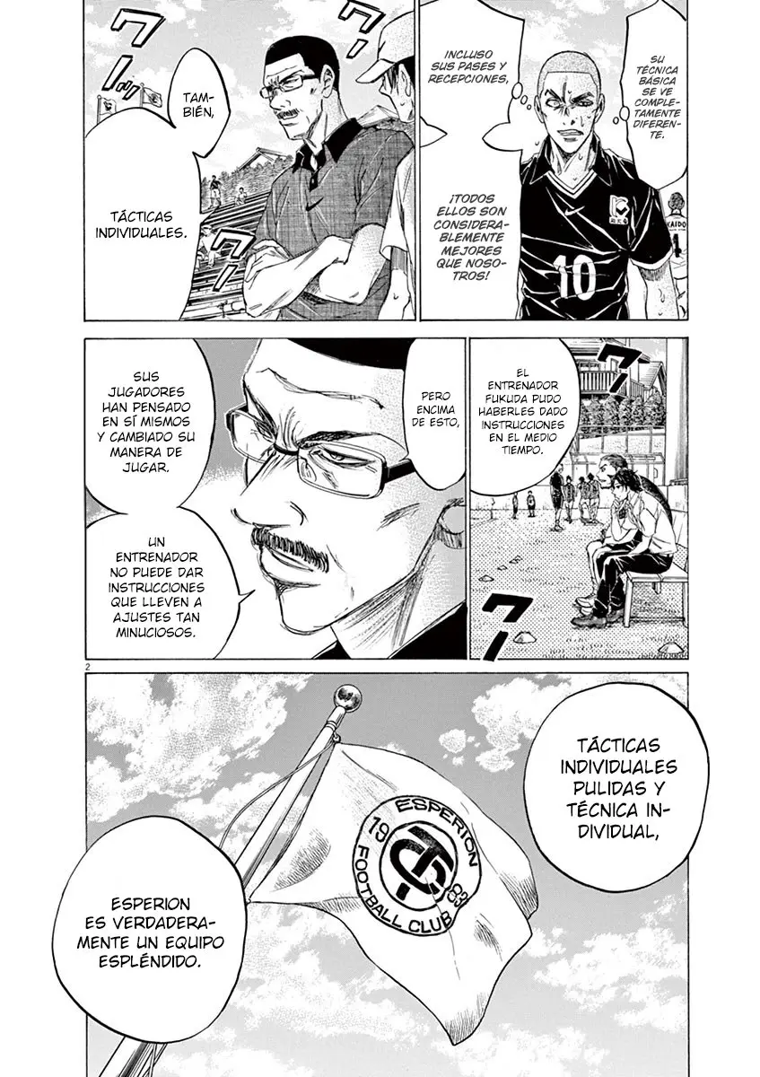 Ao ashi capítulo 130, página 3