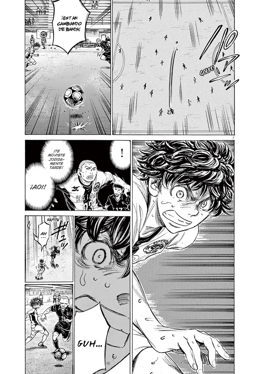 Ao ashi capítulo 130, página 8