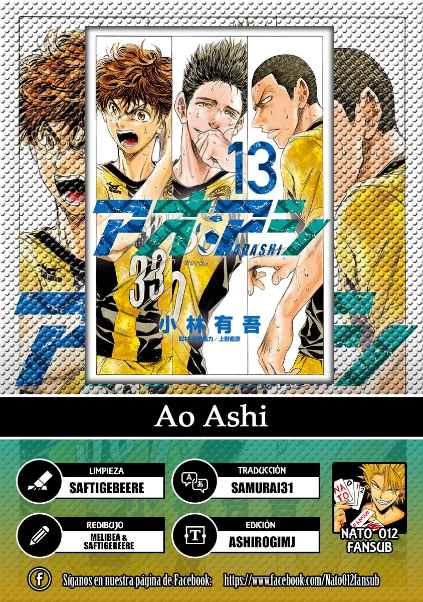 Ao ashi capítulo 131, página 1