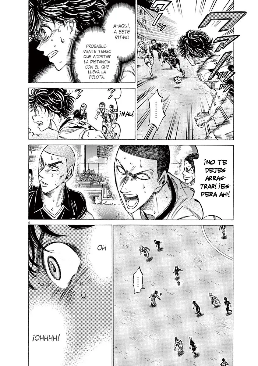 Ao ashi capítulo 133, página 6