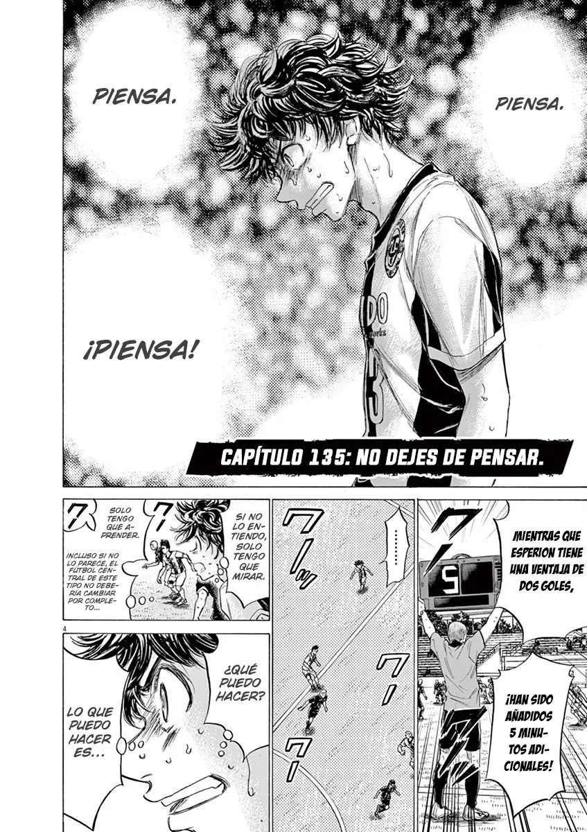 Ao ashi capítulo 135, página 5