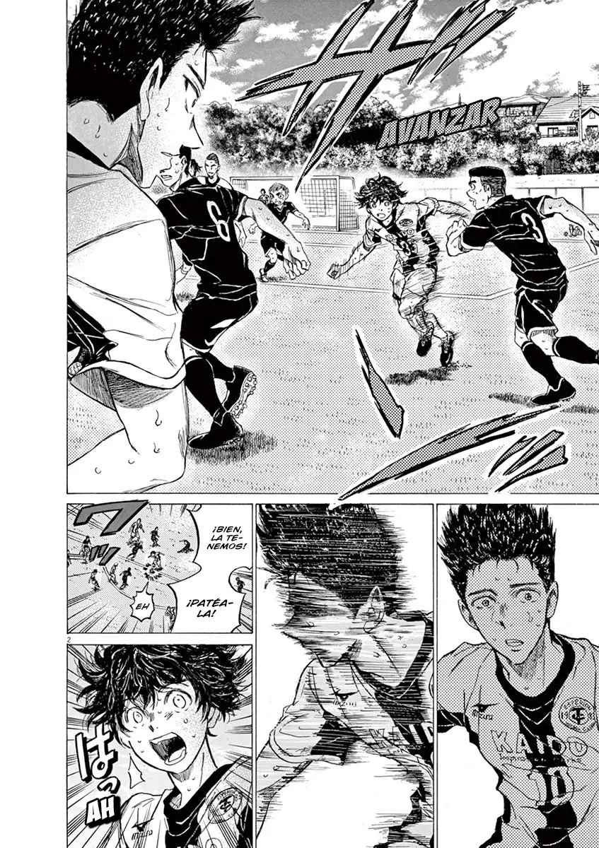 Ao ashi capítulo 136, página 3
