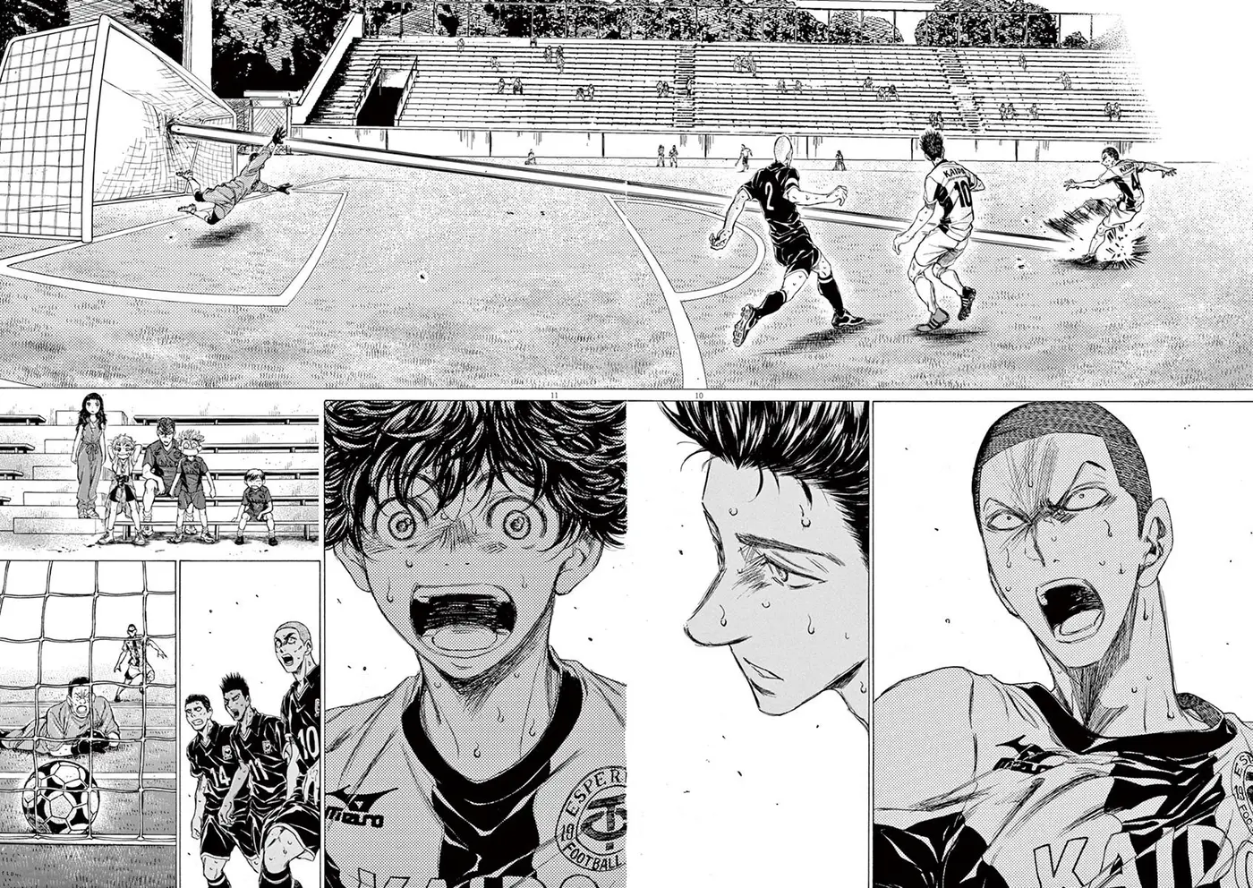 Ao ashi capítulo 136, página 11