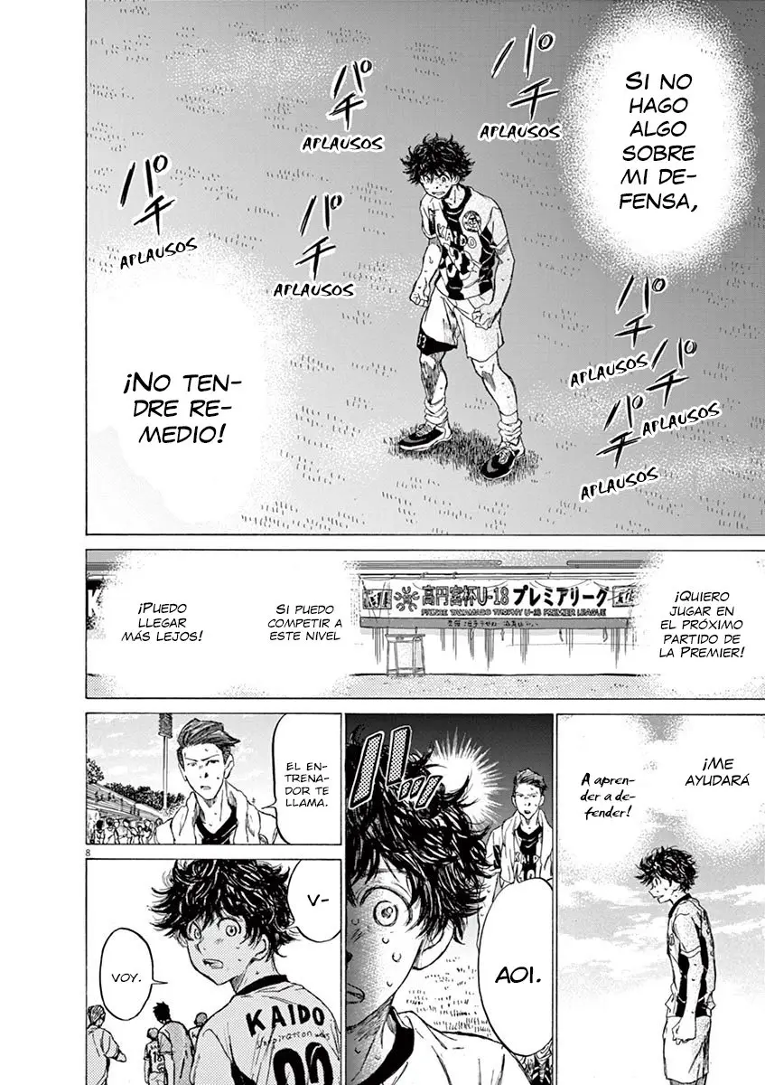 Ao ashi capítulo 137, página 14