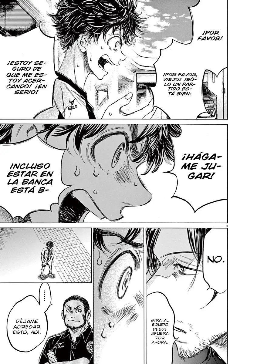Ao ashi capítulo 138, página 4