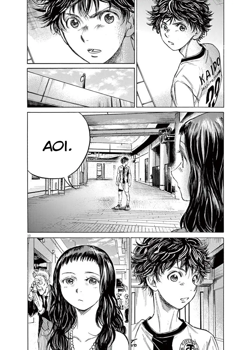 Ao ashi capítulo 138, página 11