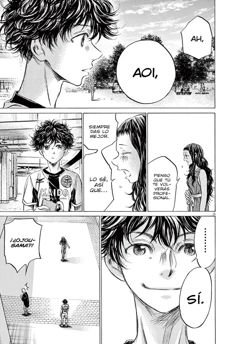 Ao ashi capítulo 138, página 16
