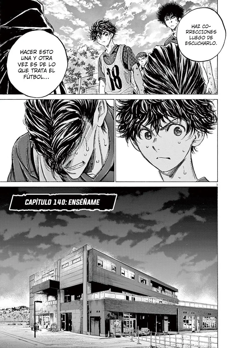 Ao ashi capítulo 140, página 4