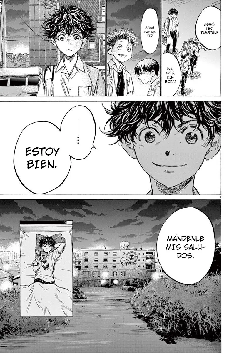 Ao ashi capítulo 140, página 8