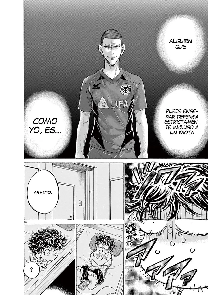 Ao ashi capítulo 140, página 11