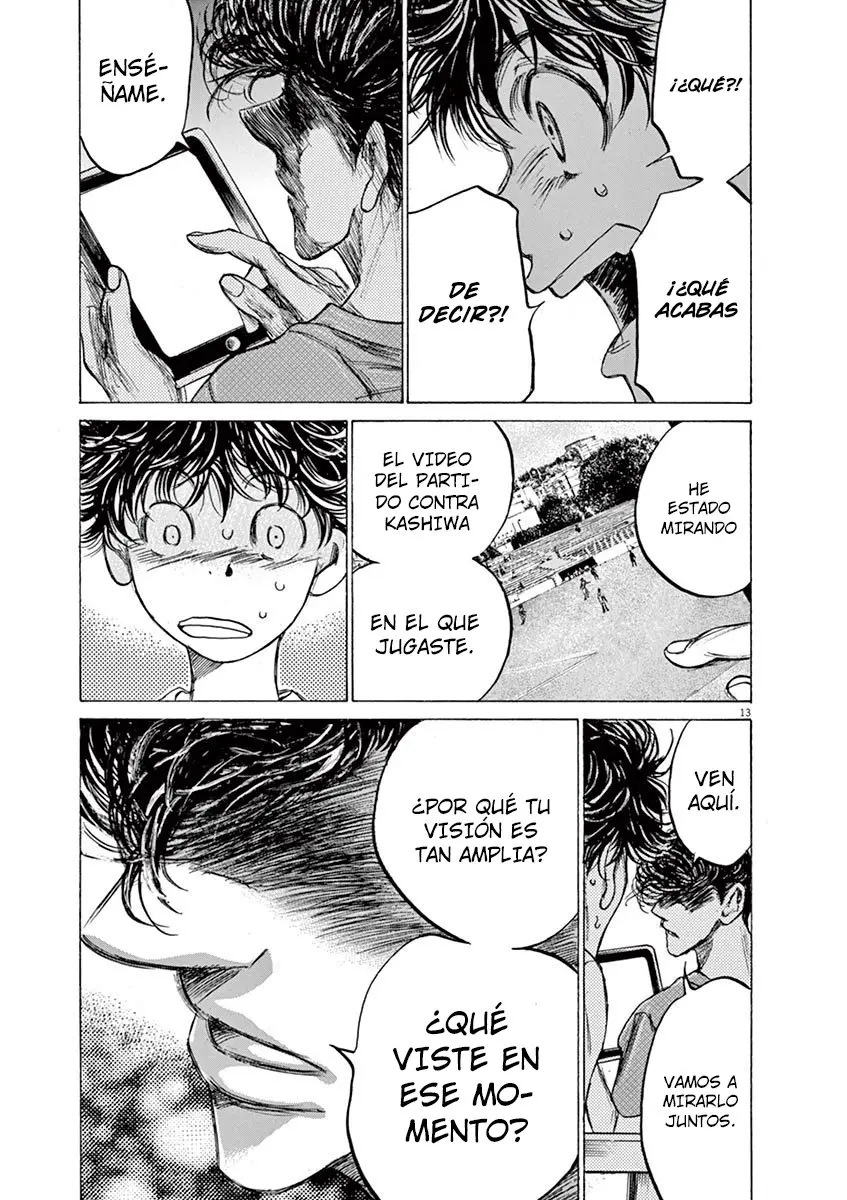 Ao ashi capítulo 140, página 14