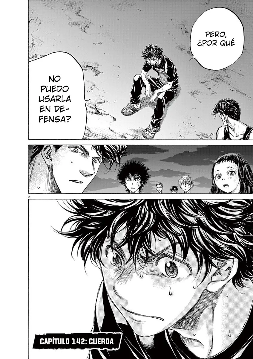 Ao ashi capítulo 142, página 3