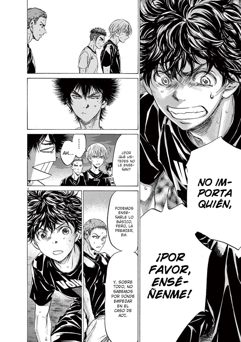 Ao ashi capítulo 142, página 5
