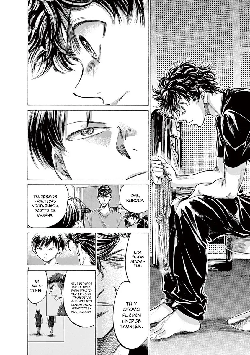 Ao ashi capítulo 143, página 9